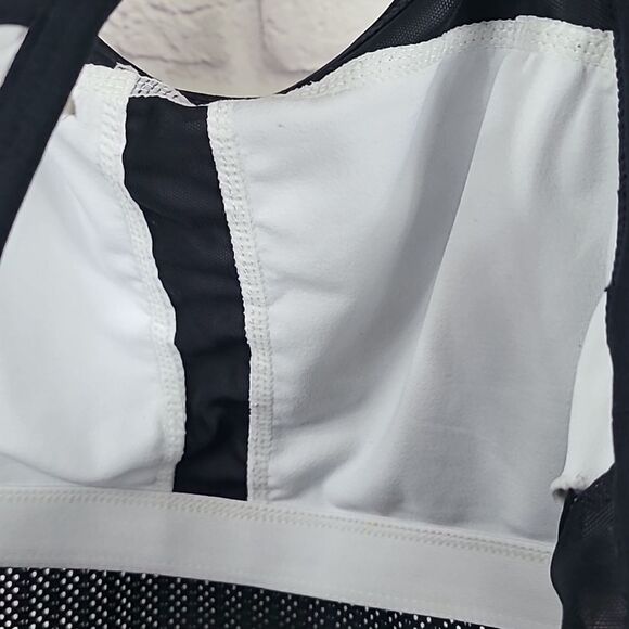 Fabletics Norwalk Tank Top Built in Shelf Bra Workout Gym Mesh Racerback Tee - Picture 10 of 10